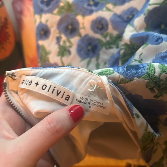 Alice and Olivia Taylor Jacquard Dress - Picture 5 of 5